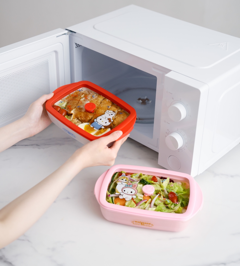 7仔 mofusand X Sanrio｜密密食玻璃盒