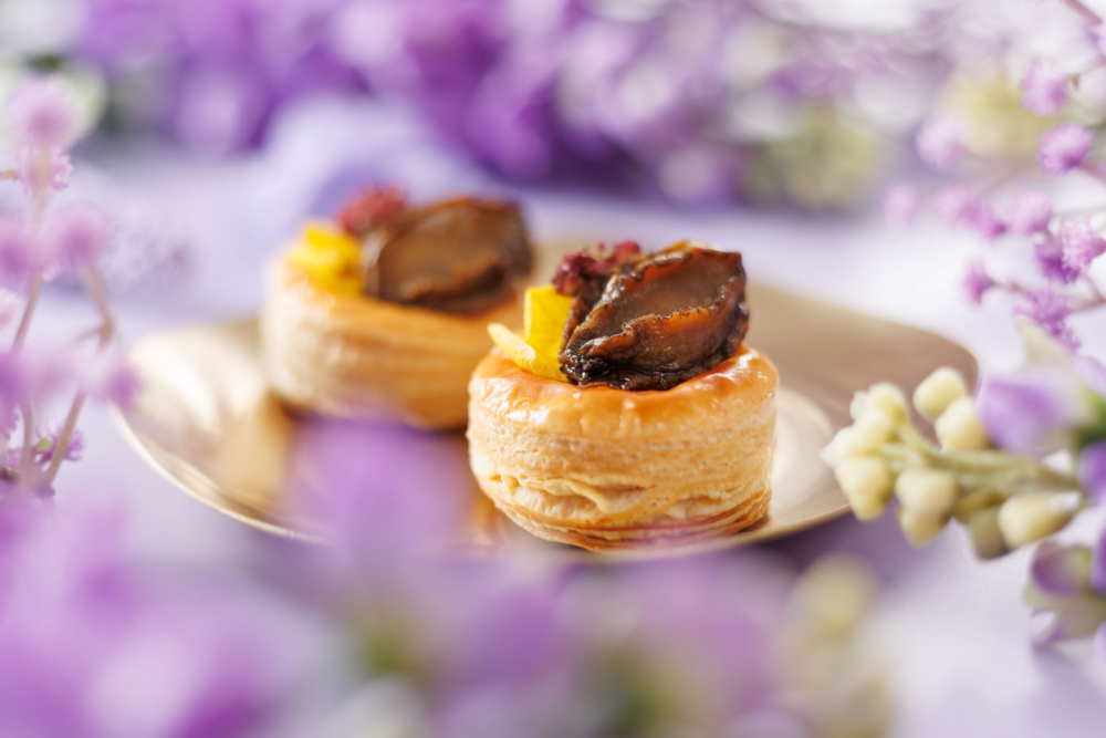 磯燒鮑魚栗子酥盒