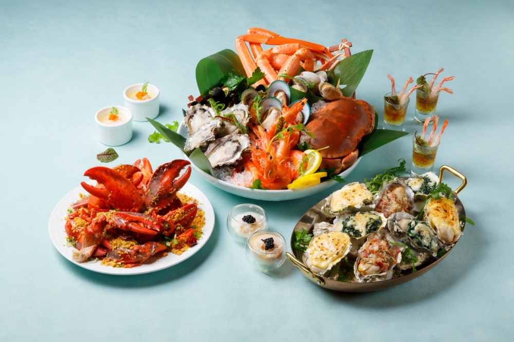 城景國際「蟹逅蠔饗‧海鮮自助晚餐」。