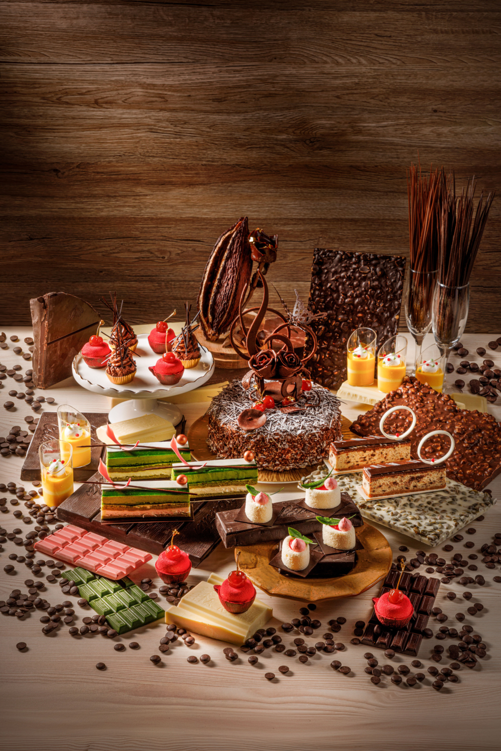 可可滋味下午茶自助餐。