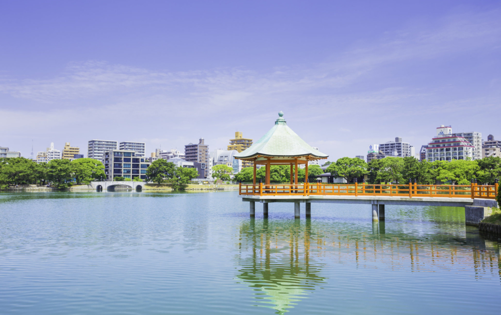 大濠公園。