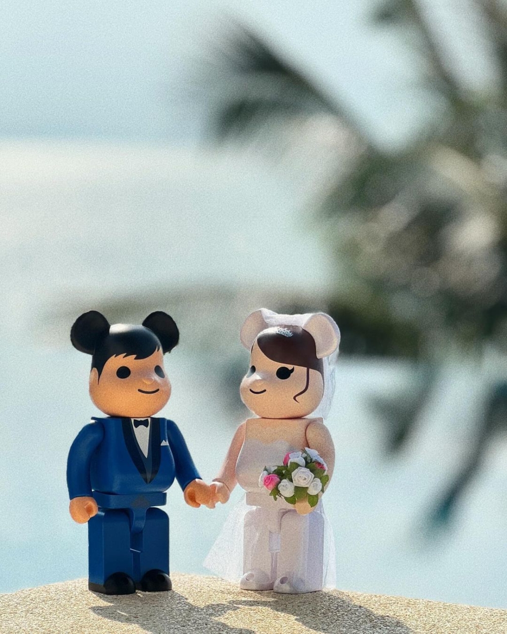 蔣家旻亦有在社交平台上分享婚禮的照片