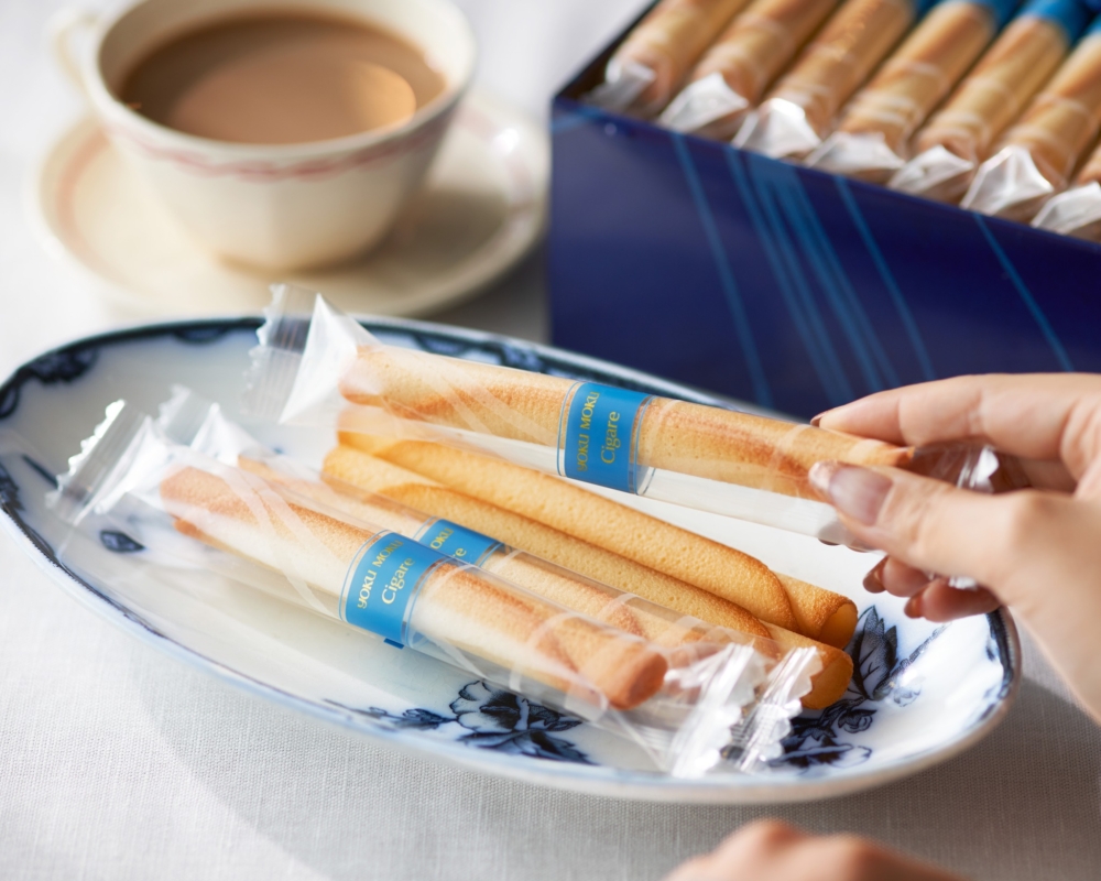 YOKUMOKU 「Cigare法式雪茄蛋捲」。