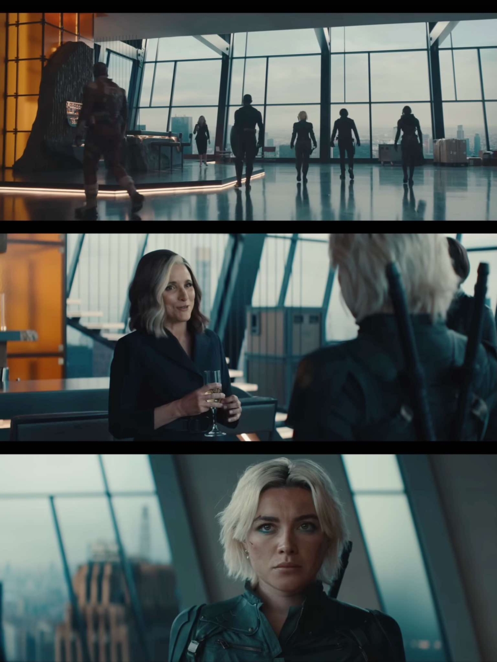 「雷霆特攻隊」但幕後招募人相信是「伯爵夫人」Valentina Allegra de Fontaine，有傳她買下了Tony Stark的復仇者大廈！