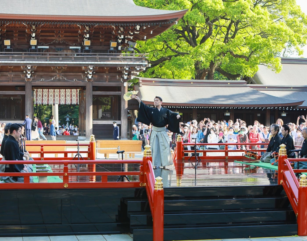 明治神宮春季大祭。