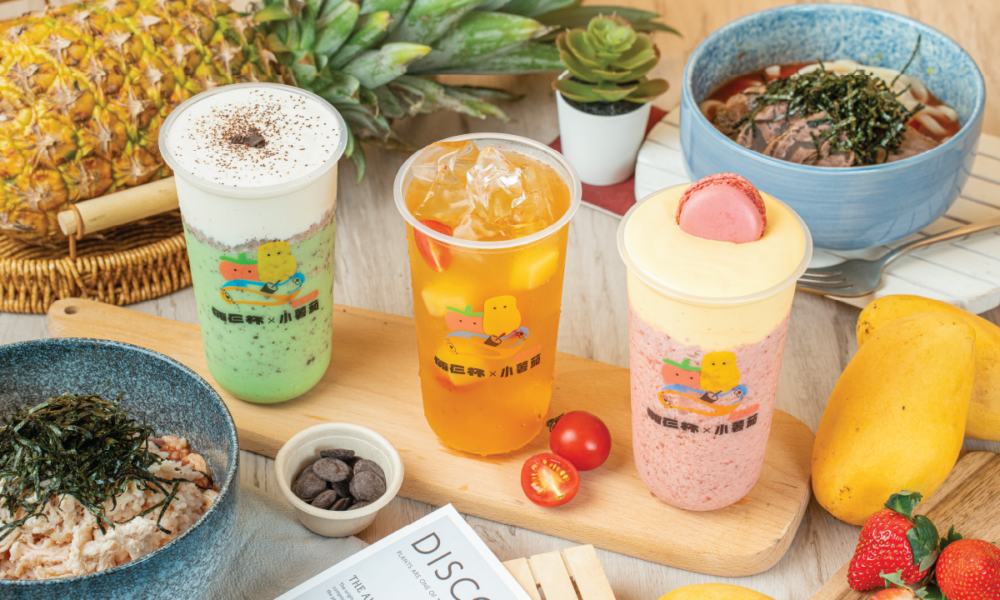 朗豪坊餐廳2024推薦|倆仨杯 X 小薯茄主題店