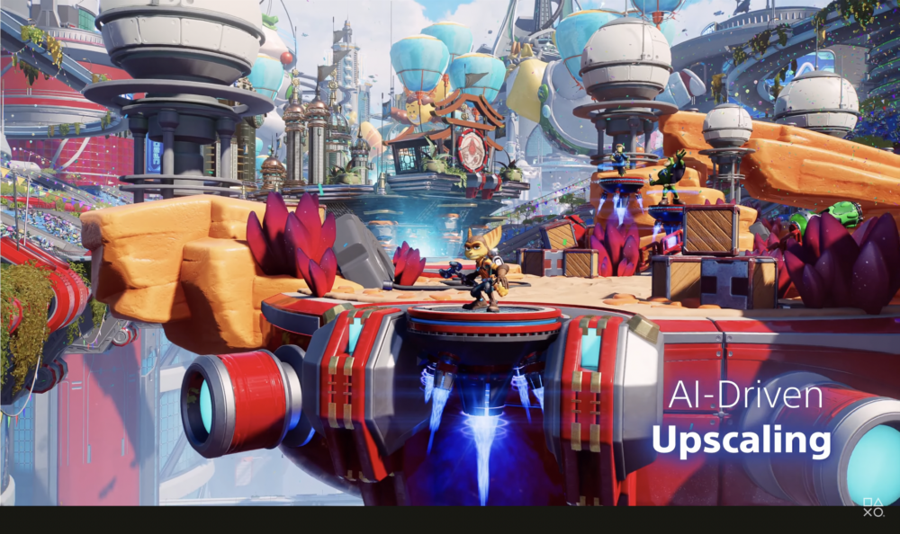 AI驅動技術「PlayStation Spectral Super Resolution（PSSR）」。