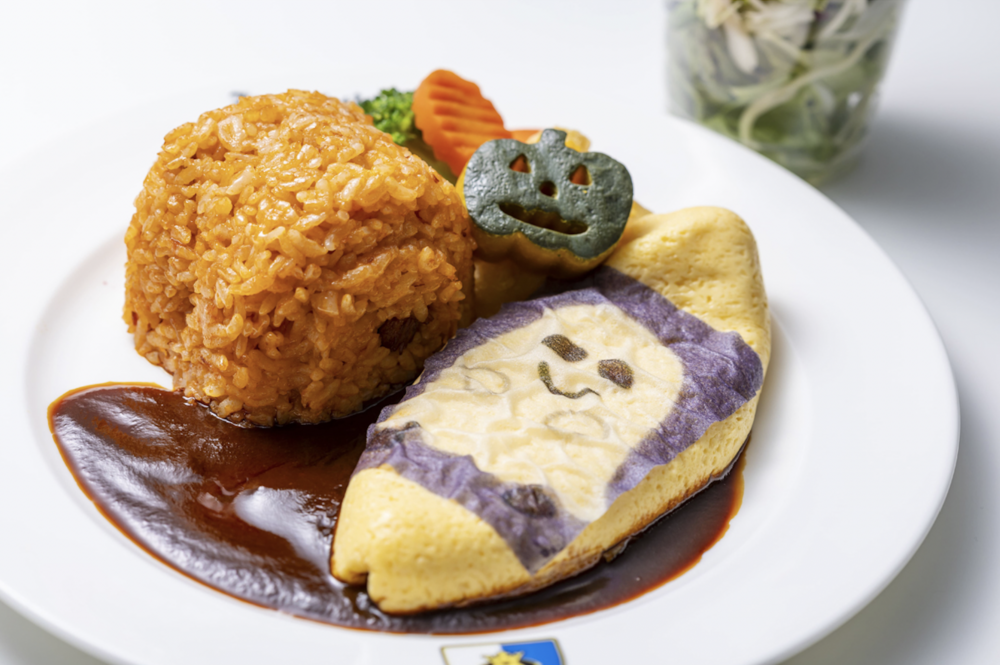 皮克的萬聖節蛋包飯!