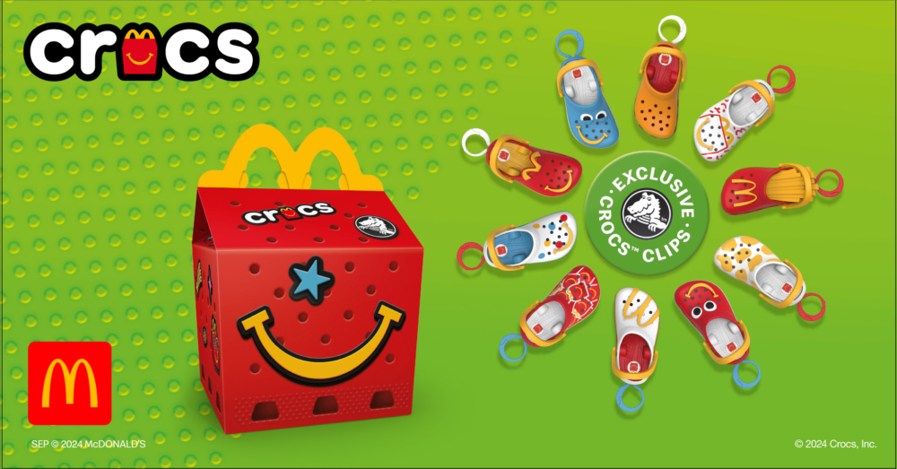 麥當勞與Crocs™️聯乘系列終於登陸香港。