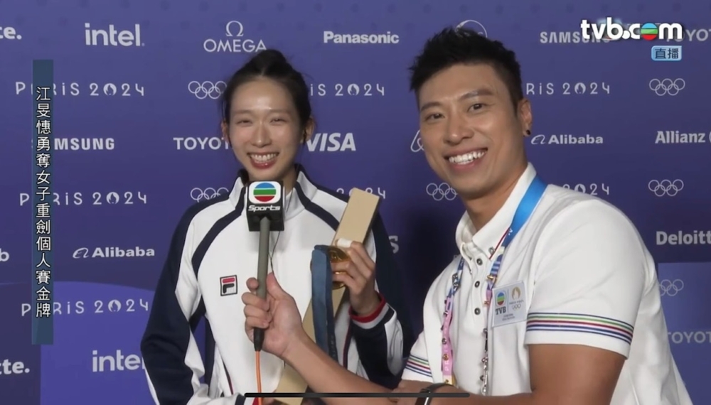 何振然獨家採訪金牌得主江旻憓事前做足功課，獲網友大讚