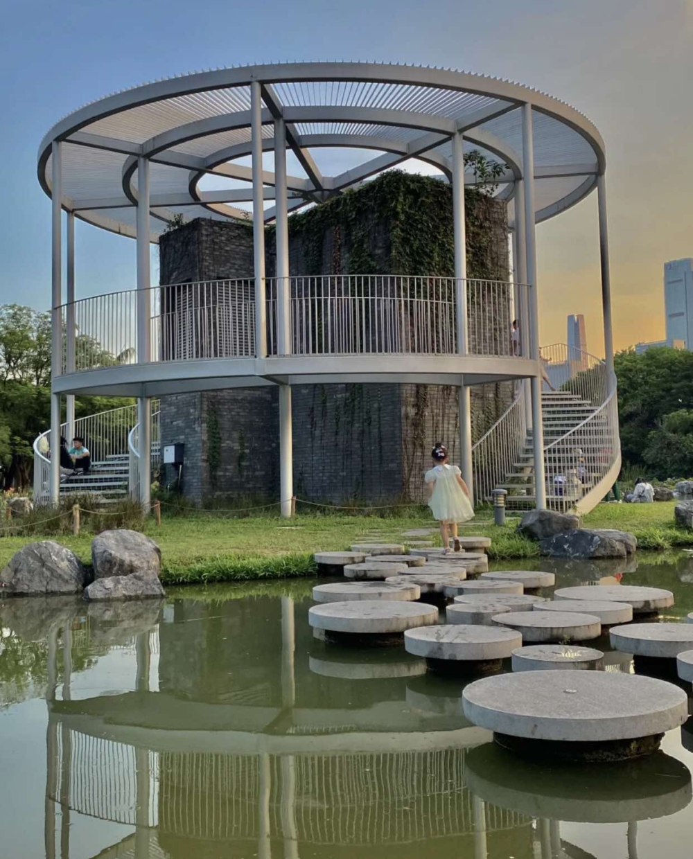 深圳洪湖公園。