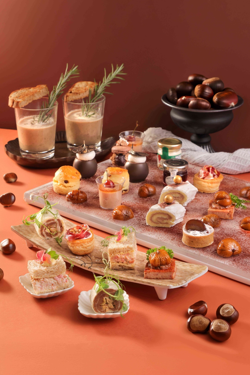 甘栗盛宴下午茶。