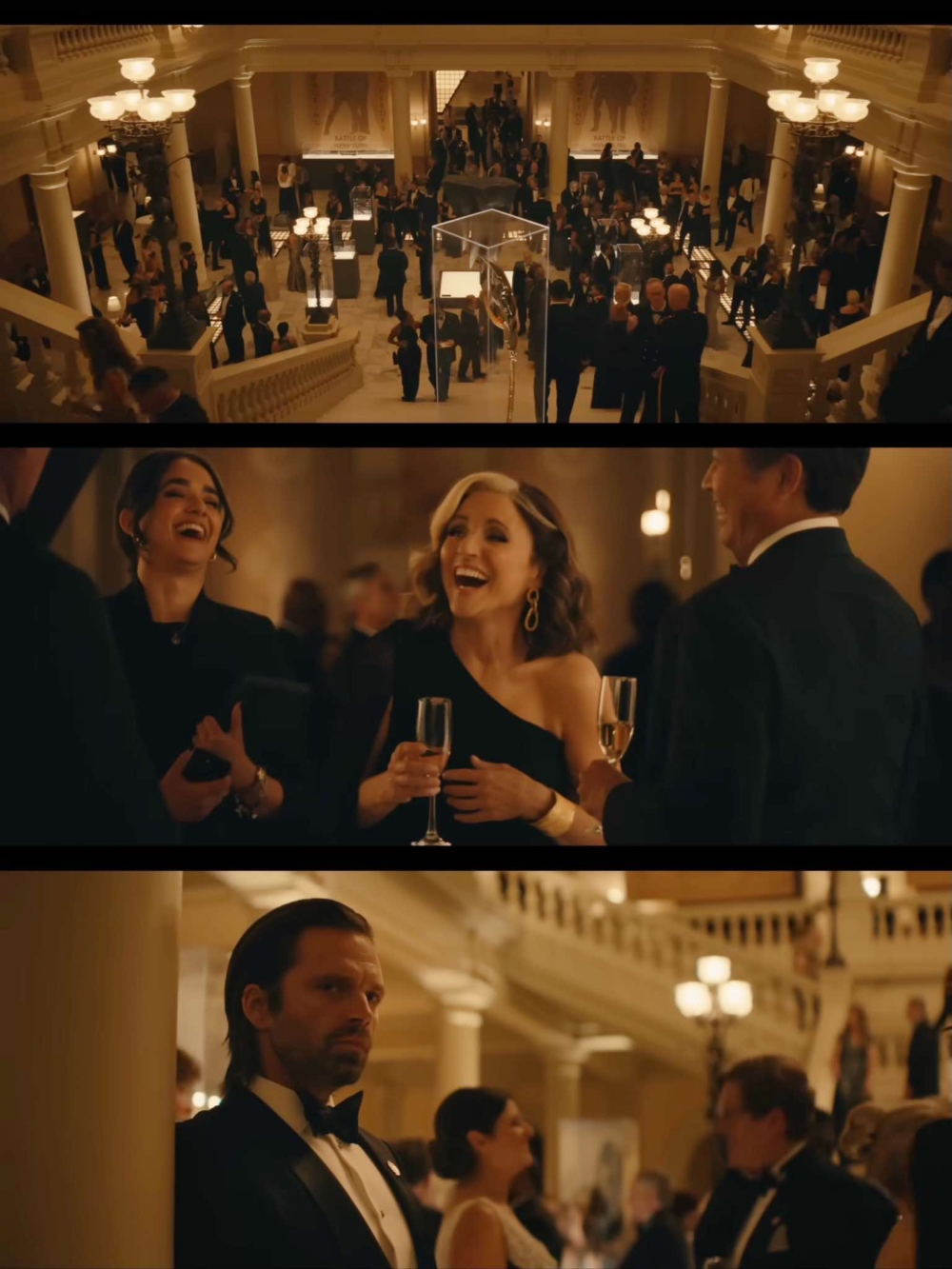 Bucky出席疑似紀念《復仇者聯盟》「紐約大戰」的慶典宴會，CIA局長Valentina亦在現場。