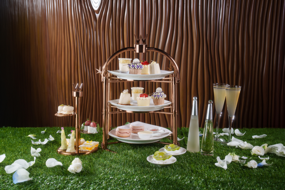 L’Eau d’Issey「水生花香」下午茶。