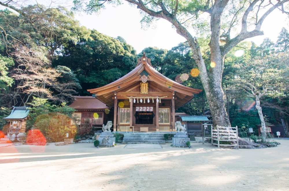 竈門神社。