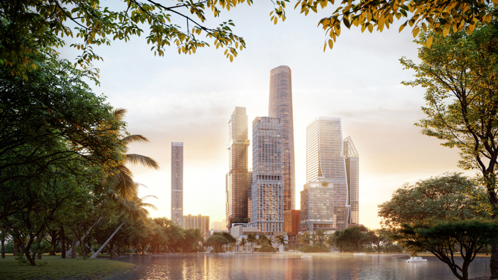 One Bangkok緊鄰Lumphini公園及Benjakitti公園～