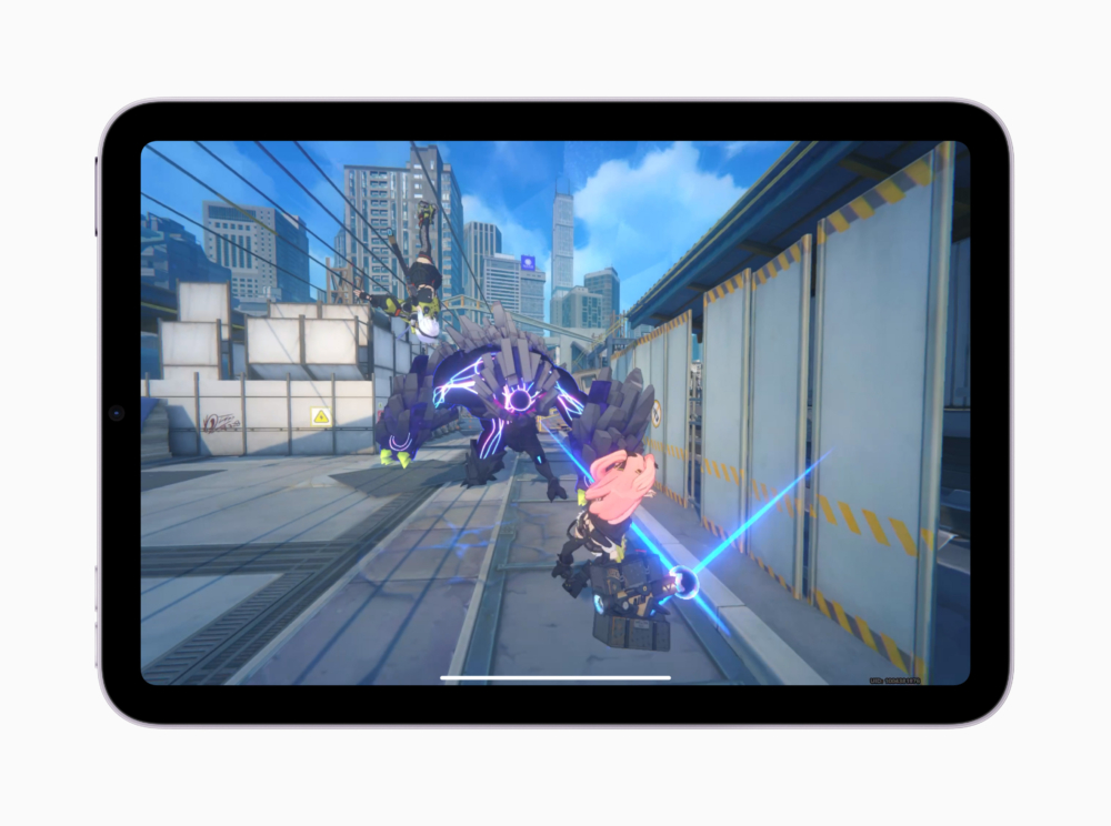 iPad mini 7搭載A17 Pro晶片,相較上一代的A15 Bionic,CPU效能提升了約30%、GPU圖像處理能力亦提升了25%。