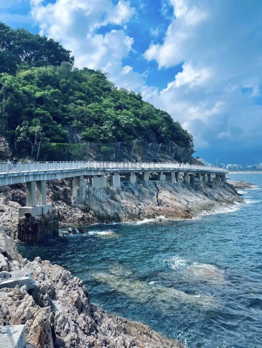 鹽田海濱棧道是深圳最美海濱棧道!