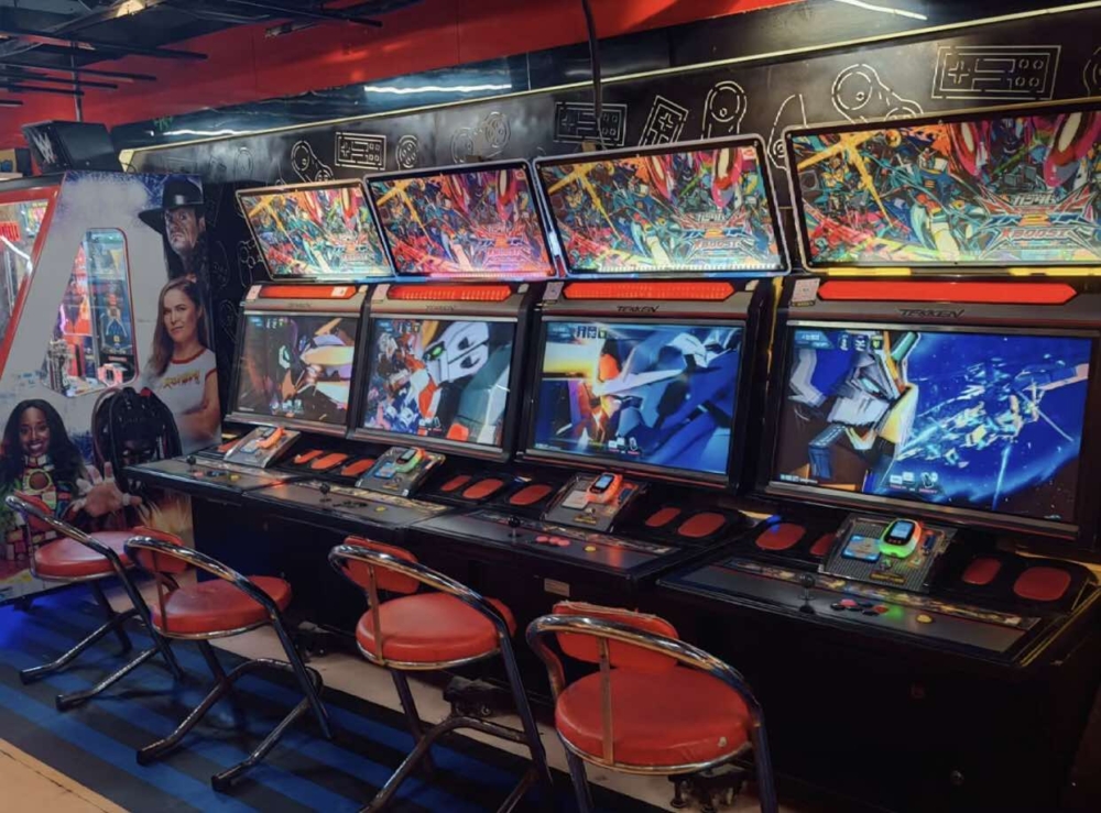 深圳東門町歡樂城「核客電玩城」。