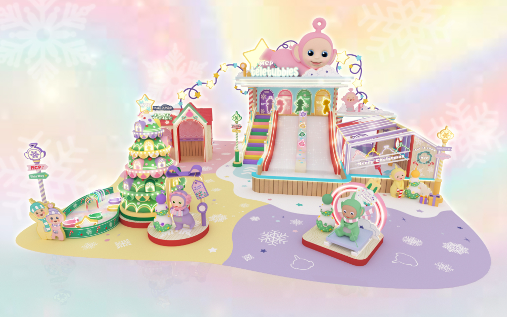 Teletubbies 飛躍白雪滑梯