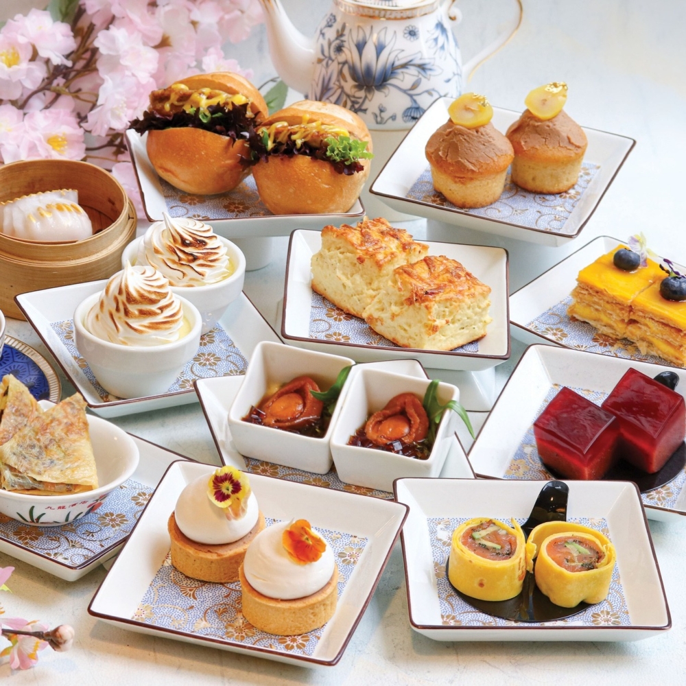 九龍酒店「甘栗飄香下午茶」。