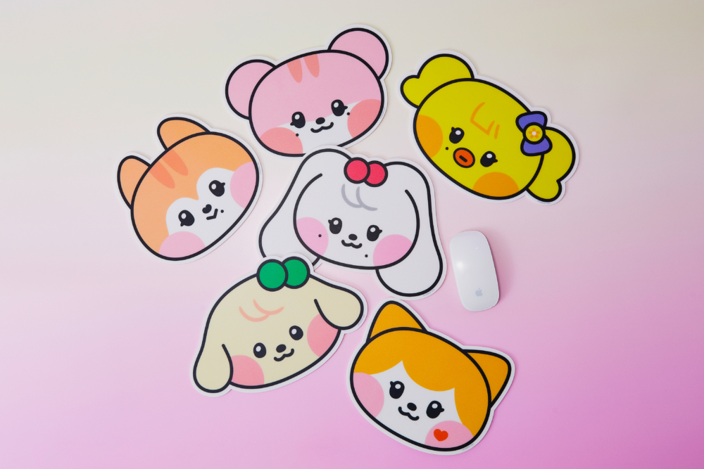 minive minini 滑鼠墊（每個港幣$59）