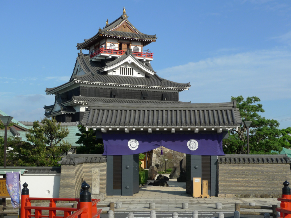 名古屋清洲城。
