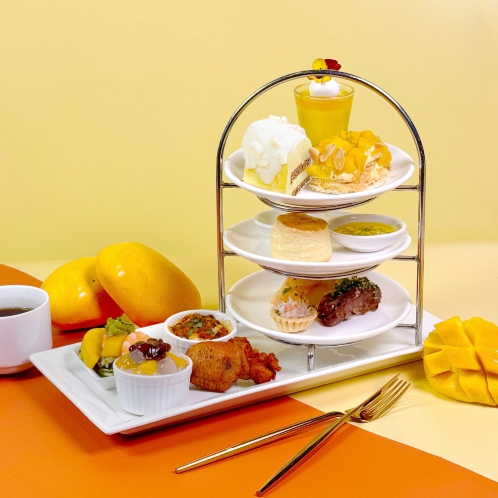 8度海逸酒店「皇牌香芒蜜語下午茶」。