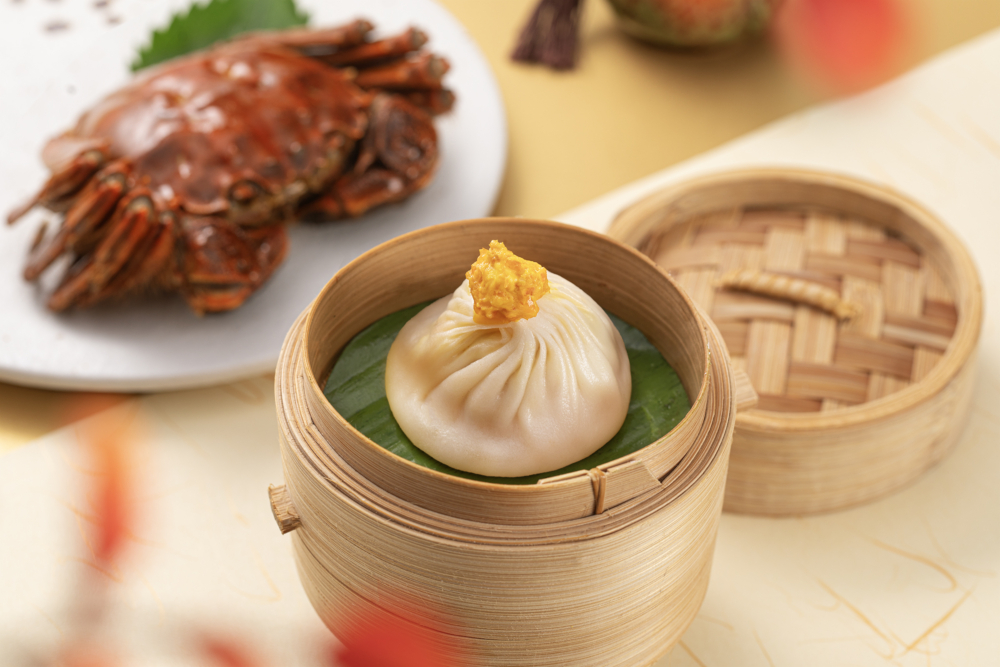 灌湯蟹粉小籠包