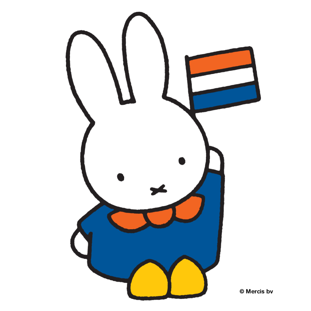 Miffy是由荷蘭著名繪本插畫家迪克.布魯納(Dick Bruna)於1954年繪製的角色~