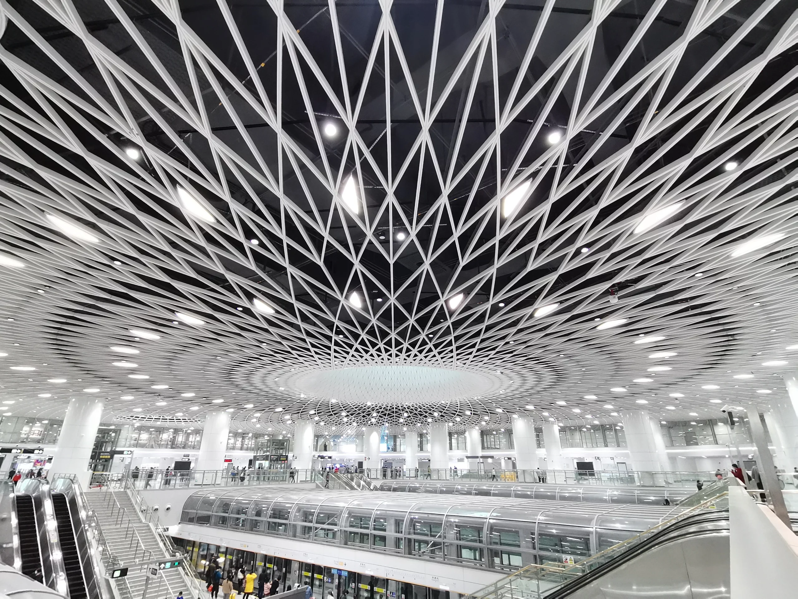 「深圳之眼」崗廈北站。