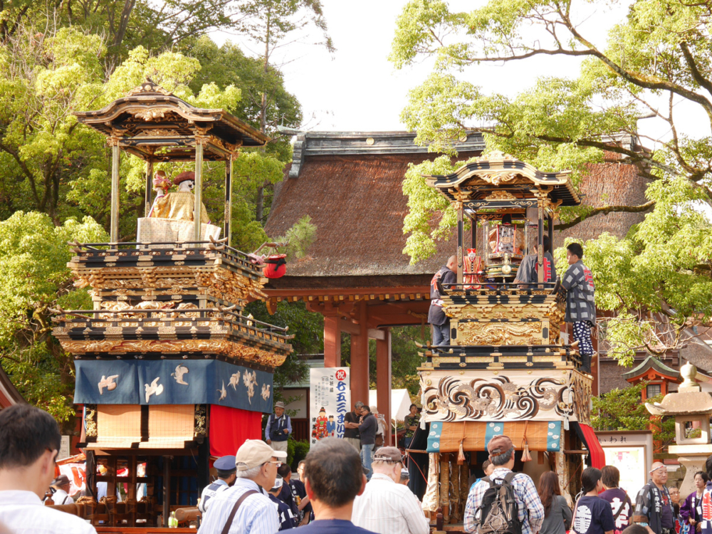 尾張津島秋日祭。