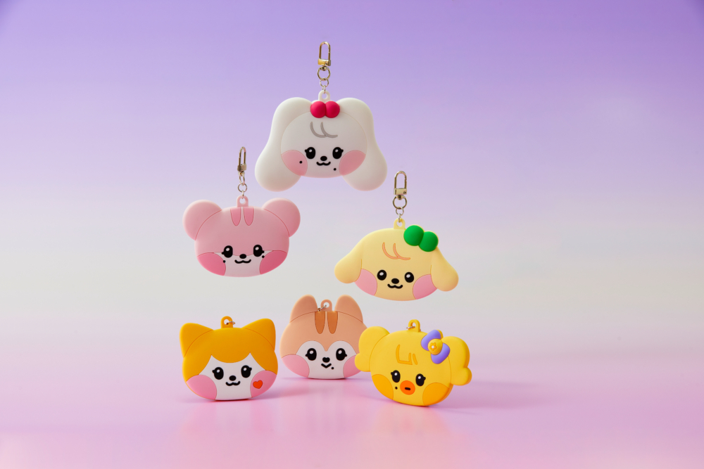 minive minini 鏡子鎖匙扣 （每個港幣$99）