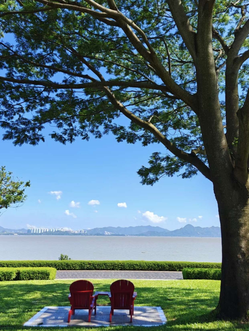 白鷺坡書吧面向大海!