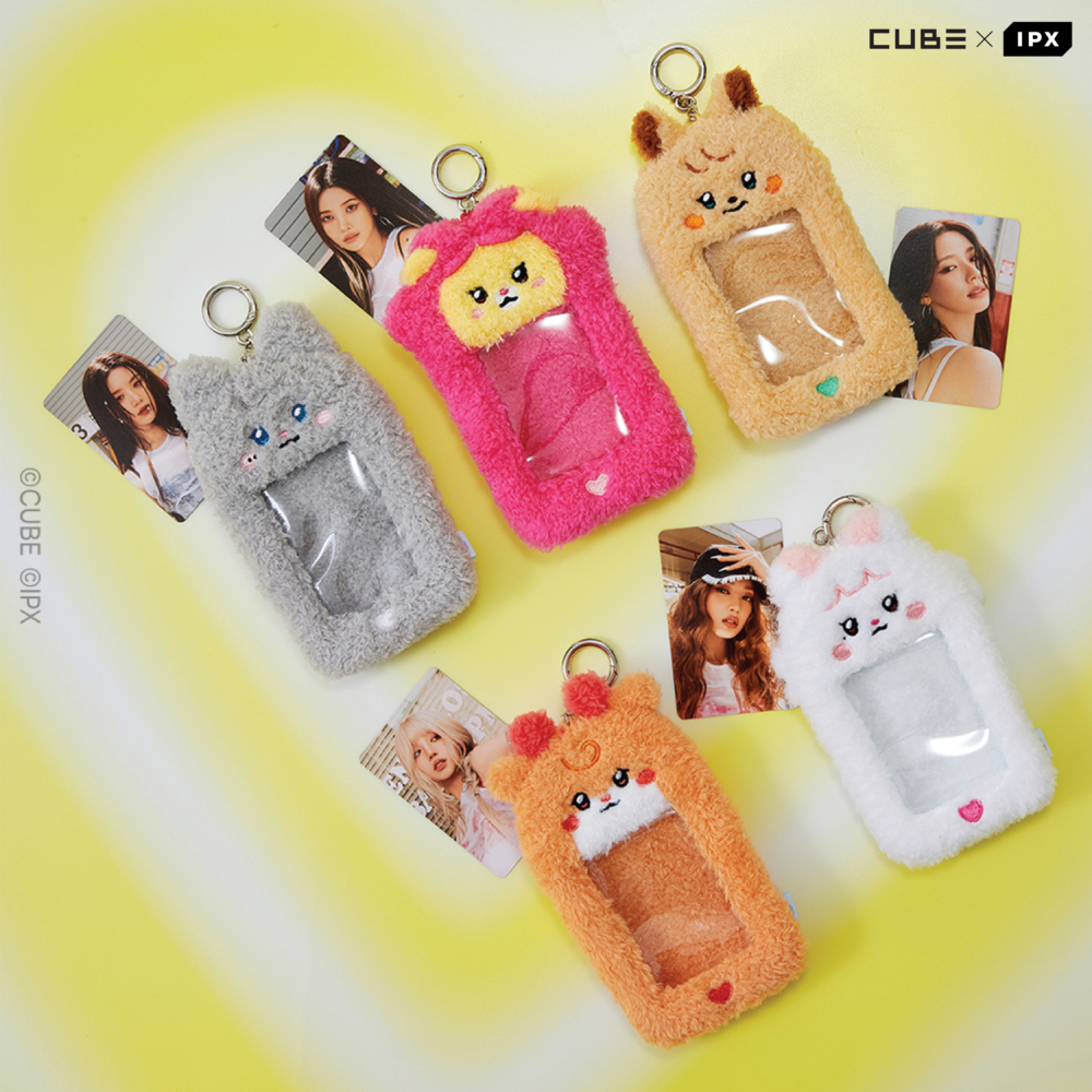 (g)i-dle minini公仔卡套鎖匙扣（每個港幣$119）