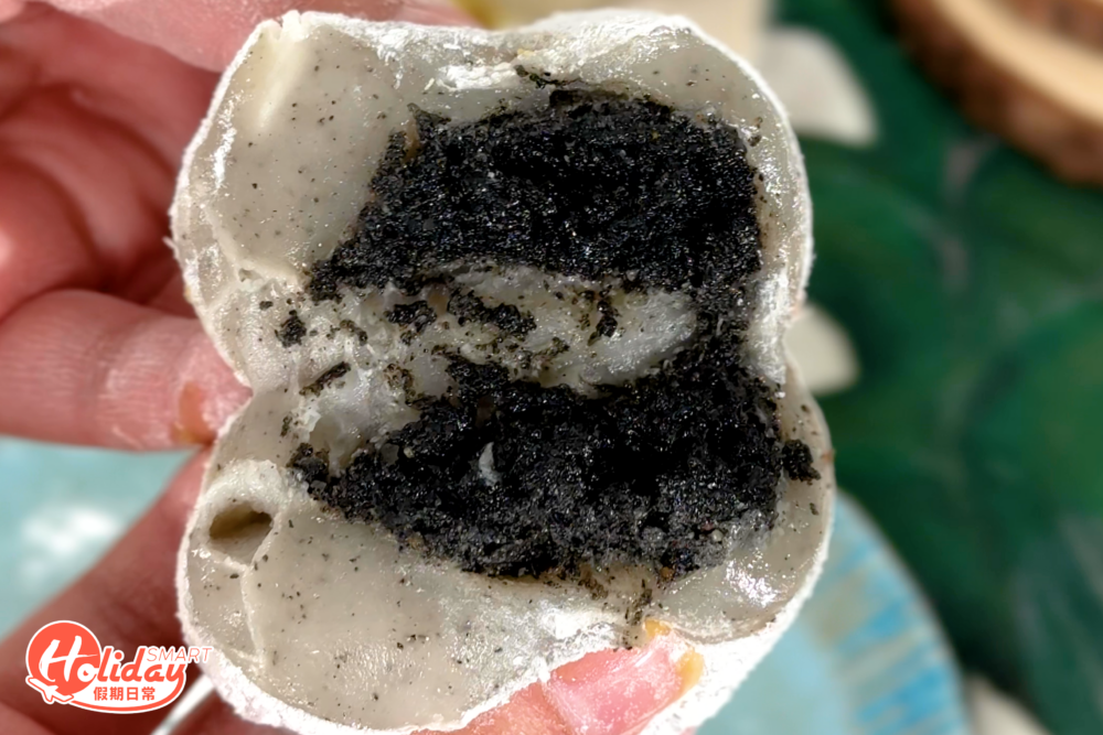 另外黑芝麻味香口濃郁,食落綿密紮實