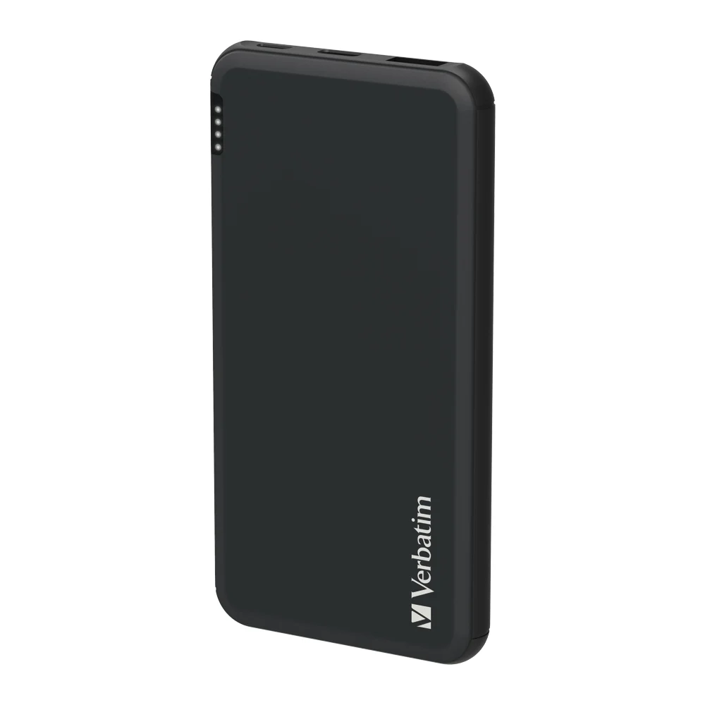 聖誕禮物推薦2｜Verbatim 10000mAh PD & QC 3.0 流動充電池 （港幣$168）