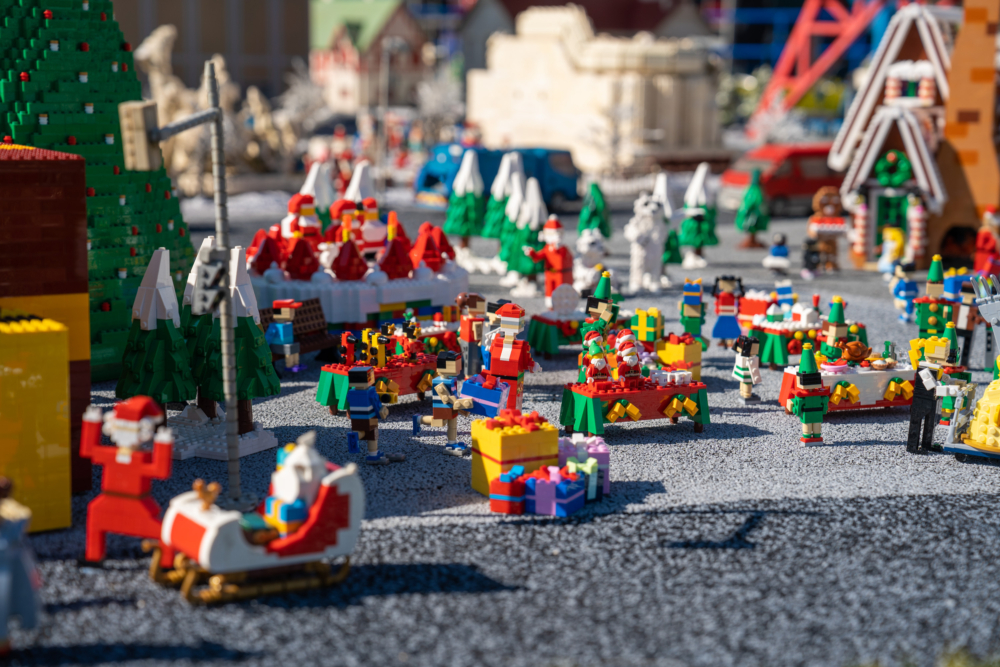 Mini Land變成了聖誕主題的模樣！