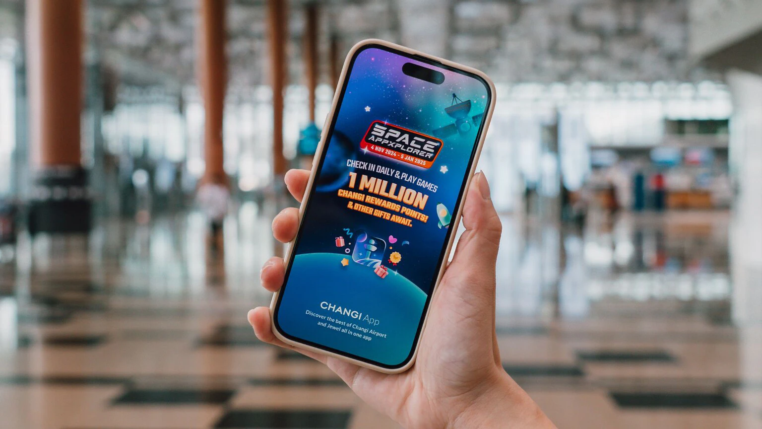 即日起至2025年1月5日，只要下載樟宜機場App，有機會參與抽獎活動，以贏取各種Sanrio主題的限量版贈品。