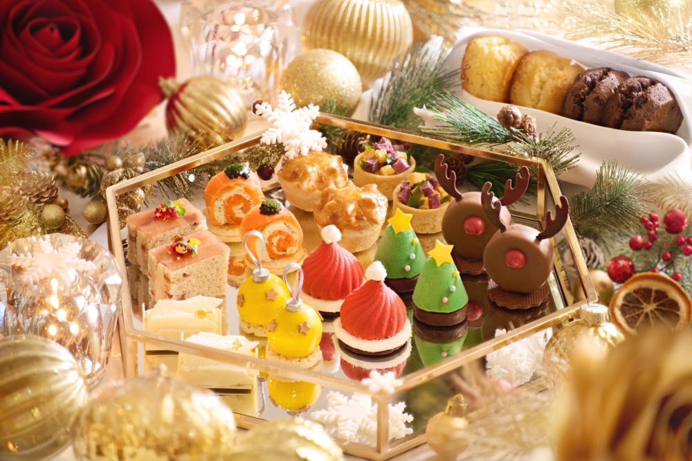 香港朗廷酒店：Valrhona下午茶。