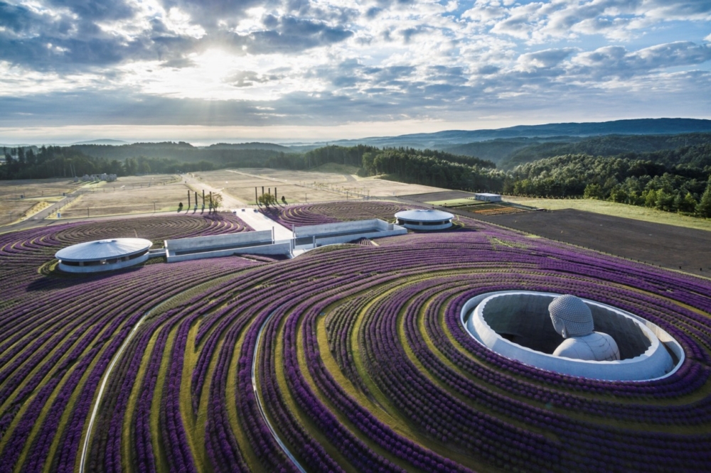 頭大佛（真駒內瀧野靈園）。