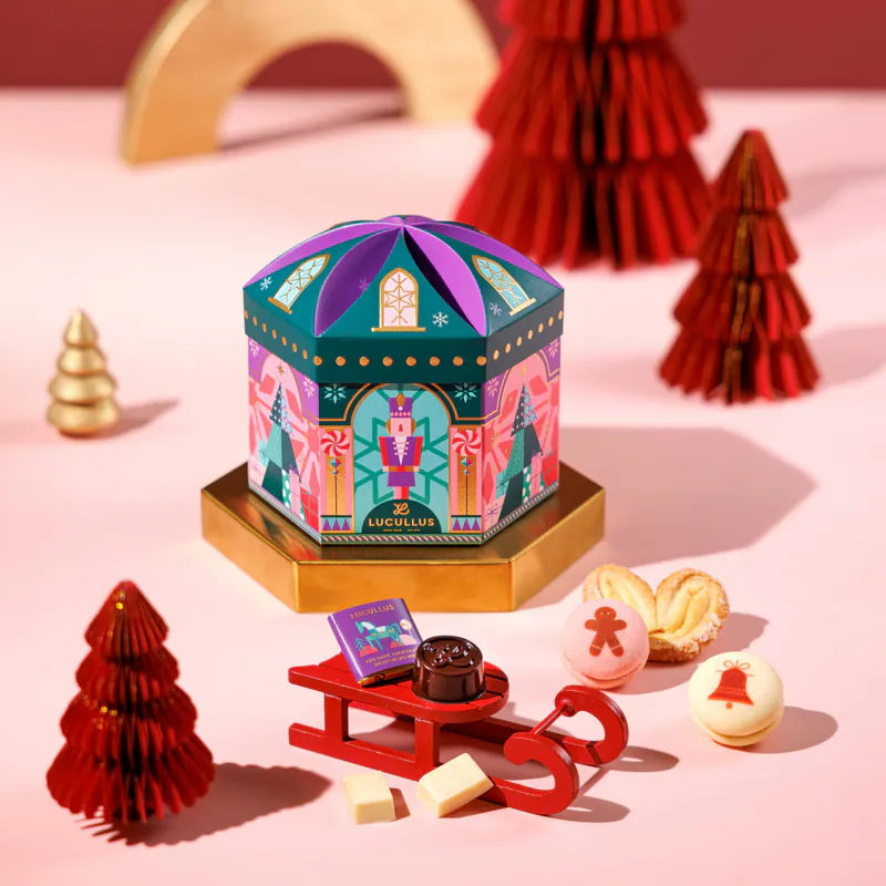 聖誕禮物推薦8｜LUCULLUS 魔法宮殿雜錦禮盒（港幣$168）
