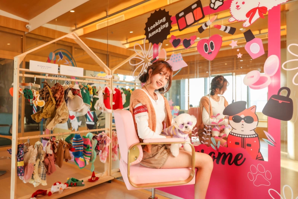 MONTEREY PLACE 毛孩觀海VIP貴賓室x愛寵造型室。