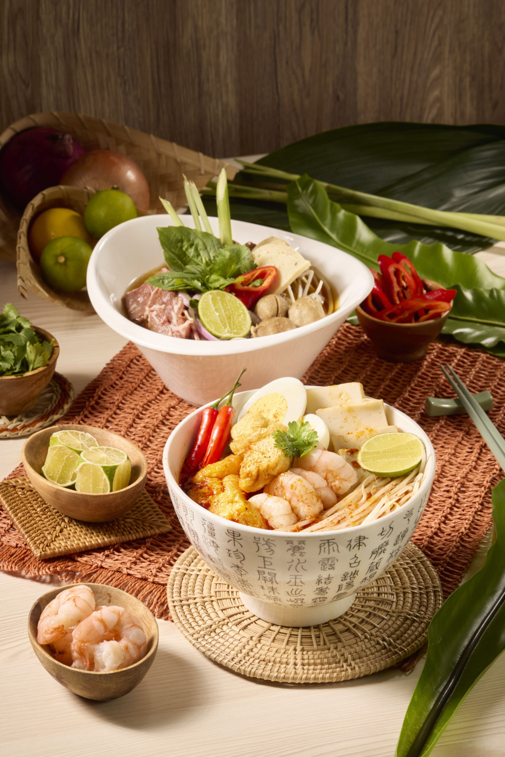 馬哥孛羅香港酒店：東南亞麵食自助午餐。