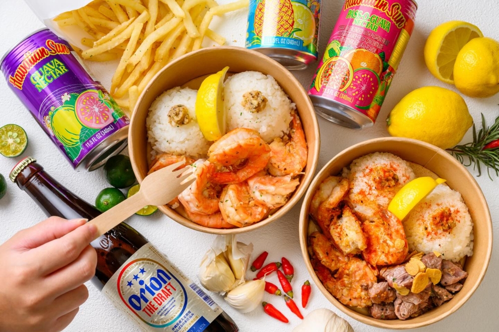 古宇利島蝦蝦飯。