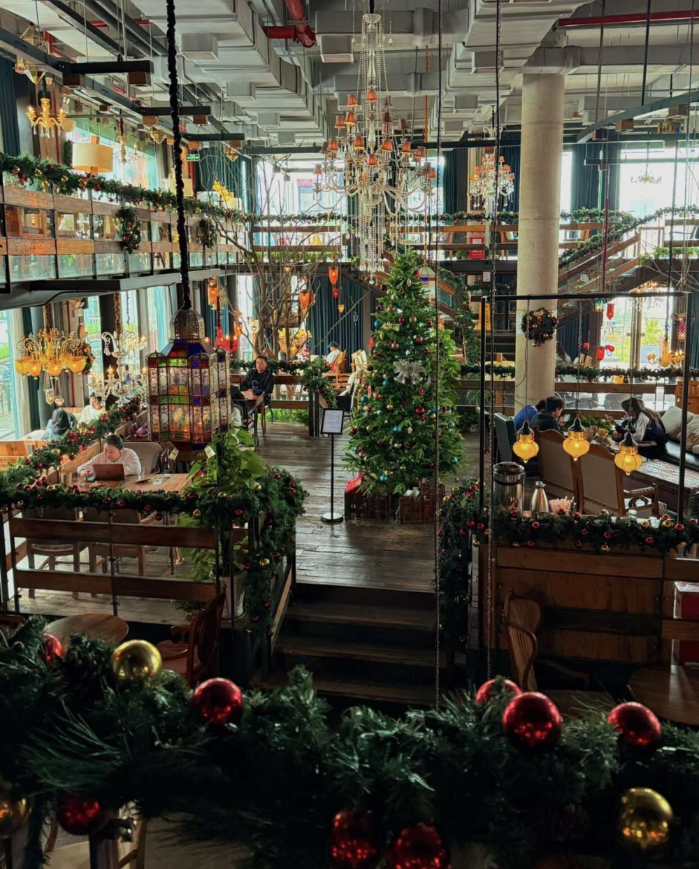 深圳聖誕好去處推介：漫咖啡（1979店）。