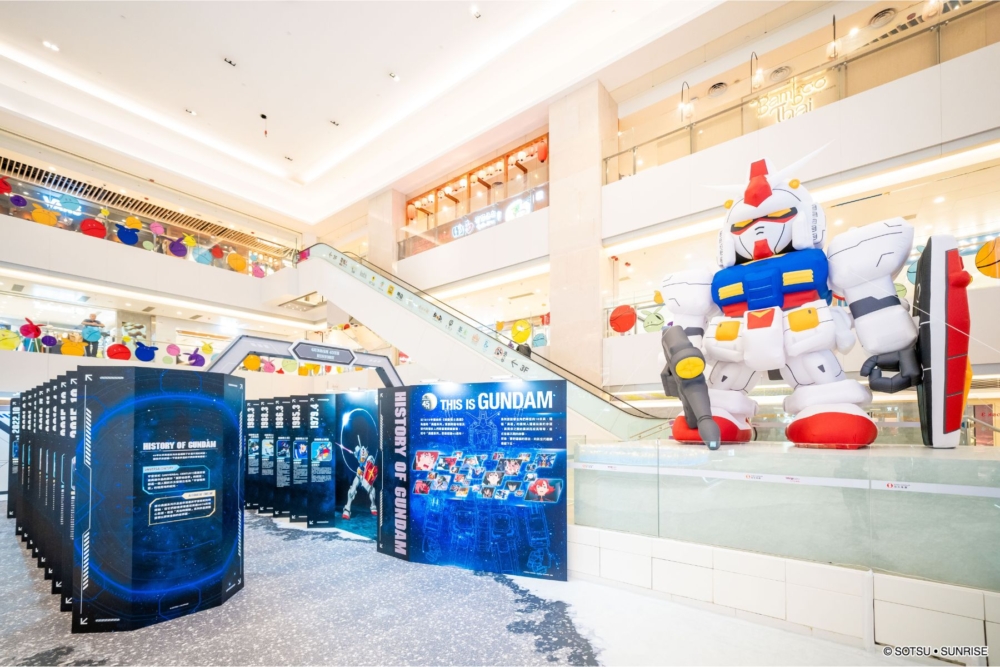 4米高的充氣SD RX-78-2高達！