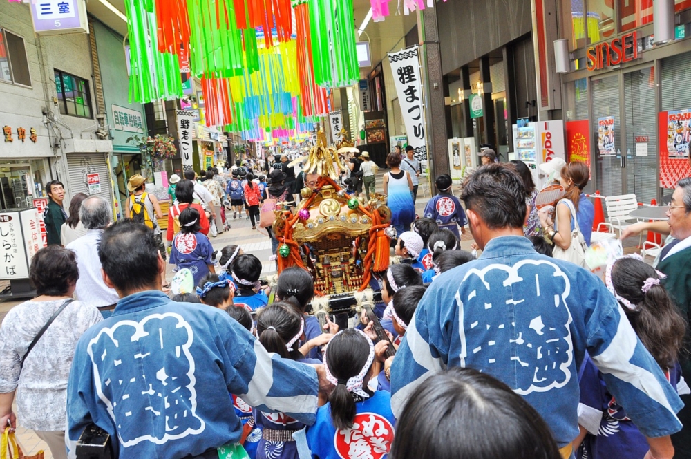 札幌夏季祭典「北海盂蘭盆舞大會」。
