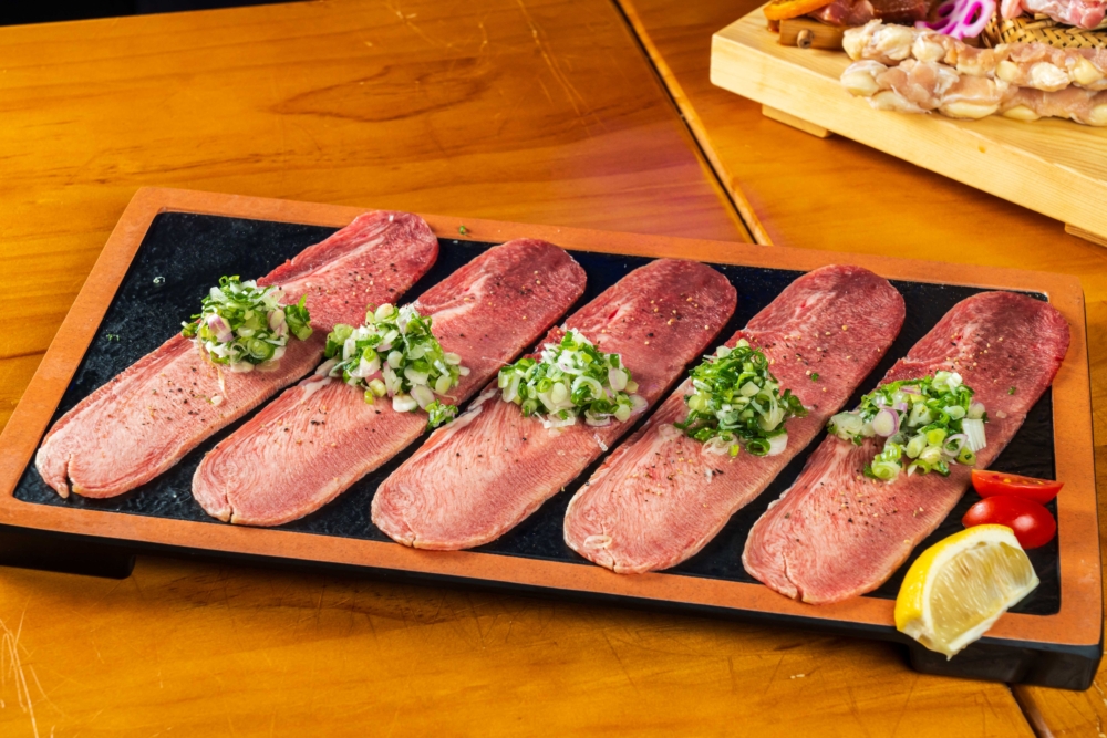 香蔥薄切長牛舌