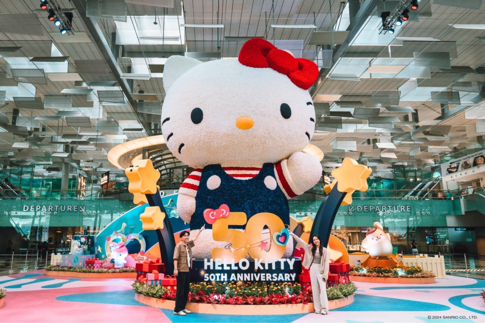 樟宜機場一年一度的「樟宜遊園會（Changi Festive Village）」再度登場，今年打造Sanrio樂園！